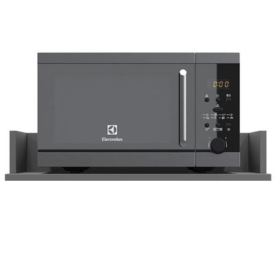 Suporte Suspenso Para Micro-ondas Forno 60x40 cm Class L03 Cinza - Lyam