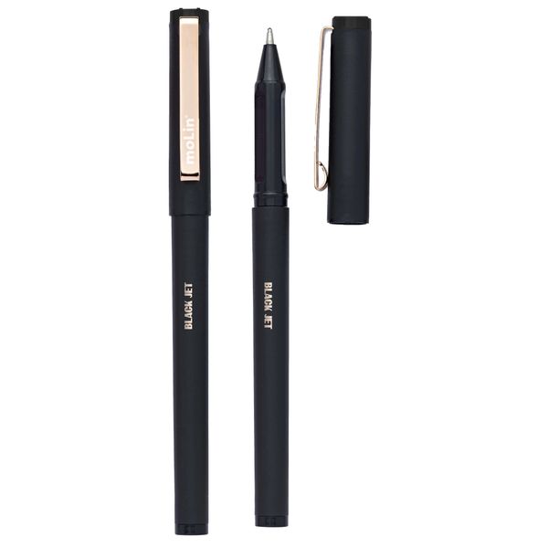 Caneta Esferográfica Molin Black Jet 1.0mm