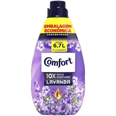 Amaciante de Roupas Comfort Concentrado Lavanda 1 5L