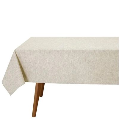 Toalha Mesa Retangular 160x220cm Linhares Natural Dohler