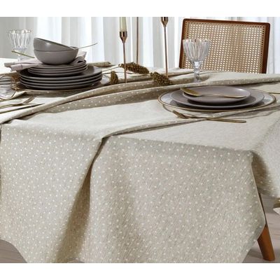 Toalha Mesa Retangular 160x220cm Linhares Paloma Dohler