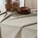 Toalha Mesa Retangular 160x220cm Linhares Natural Dohler
