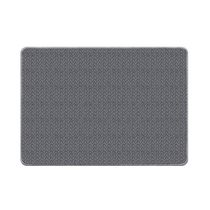 Tapete Jolitex Cristal 40x60cm Zinco Cinza