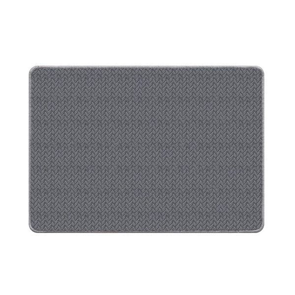 Tapete Jolitex Cristal 40x60cm Zinco Cinza
