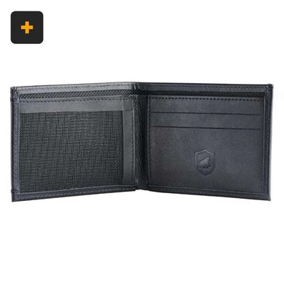 Kit Carteira de couro Ultra Slim + cabo Slim 3 em 1 de brinde - Gshield