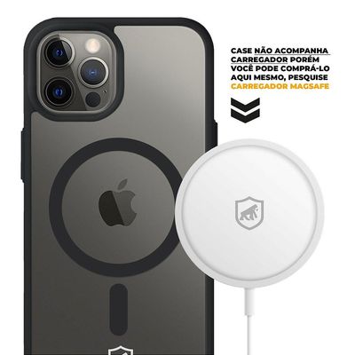 Capa MagSafe para iPhone 12 Pro - Preta - Gshield