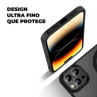 Capa MagSafe para iPhone 12 - Preta - Gshield