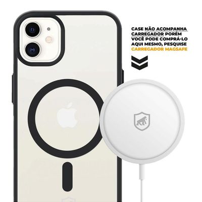 Capa MagSafe para iPhone 12 - Preta - Gshield