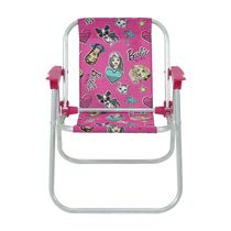 Cadeira Infantil em Alumínio Barbie Bel