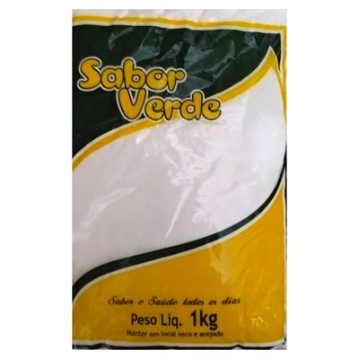 Bicarbonato de Amônio  ou  Sal Amoníaco  3 pacotes de 1kg  Sabor Verde