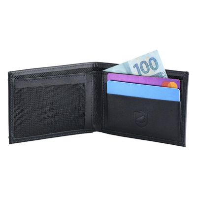 Carteira de Couro masculina - Porta cartão - Ultra Slim - Gshield