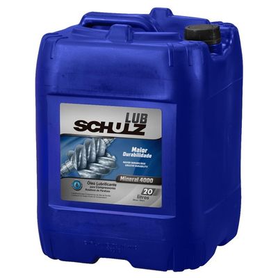 Óleo Compressor Parafuso Schulz Lub 46 Mineral 4000h 20 Lts