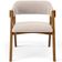 Kit 02 Cadeiras Para Sala de Jantar e Estar Living Estofada Suran L02 Suede Bege - Lyam