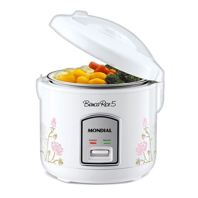 Panela De Arroz Bianca Rice 5 Mondial Branco 400W NPE-05-5X 110