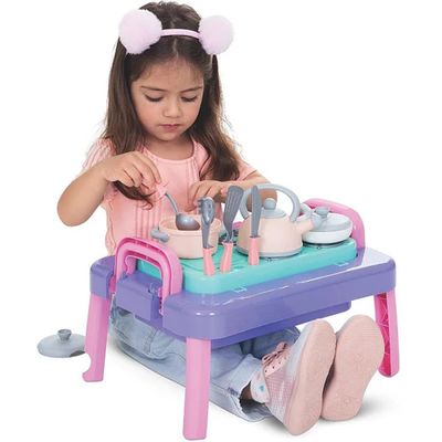 Mesinha Cozinha Infantil Baby Gourmet Charmosa Mercotoys 440