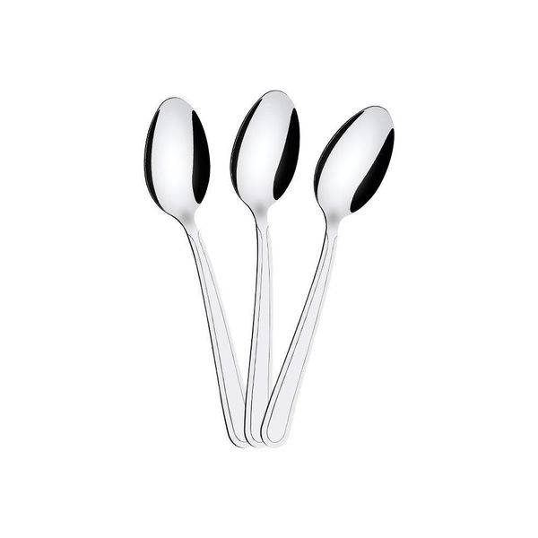 Kit - 36 Colheres De Sobremesa Búzios Em Aço Inox Csibag - Tramontina