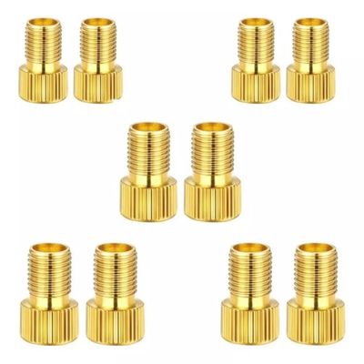 10 Bico Adaptador Válvula Presta Câmara Ar Fino P grosso