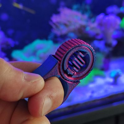 Fidget com Click Spinner Anelar Anel Clique Anti Estresse