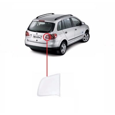Jogo Kit Com 4 Lente Lanterna Vw Space Fox Spacefox 2010