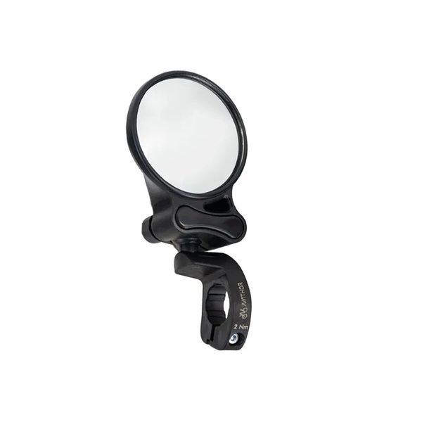 ESPELHO RETROVISOR BIKE REDONDO CONVEXO ARTICULADO 360 GRAUS