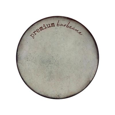 Prato Raso Tramontina Churrasco Rustic Em Porcelana 28cm Estampas Diversas