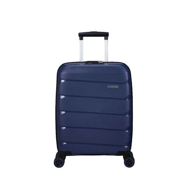Mala De Bordo Em Polipropileno American Tourister By Samsonite Air Move Cadeado Tsa Azul