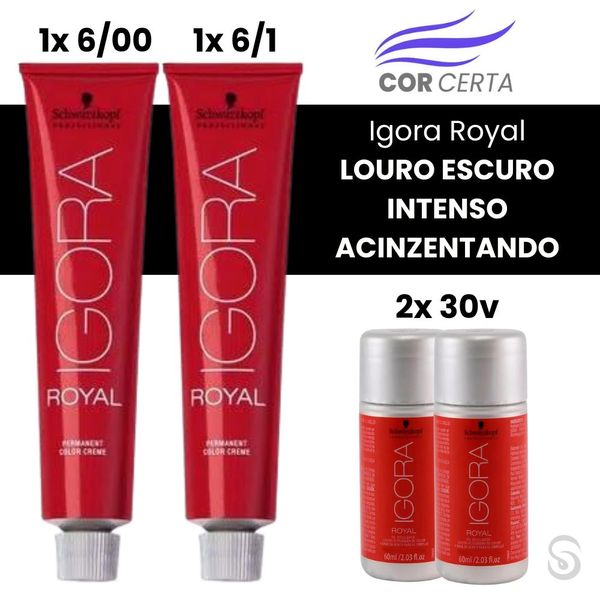Igora Royal LOURO ESCURO INTENSO ACINZENTANDO Igora Royal LOURO ESCURO INTENSO ACINZENTANDO