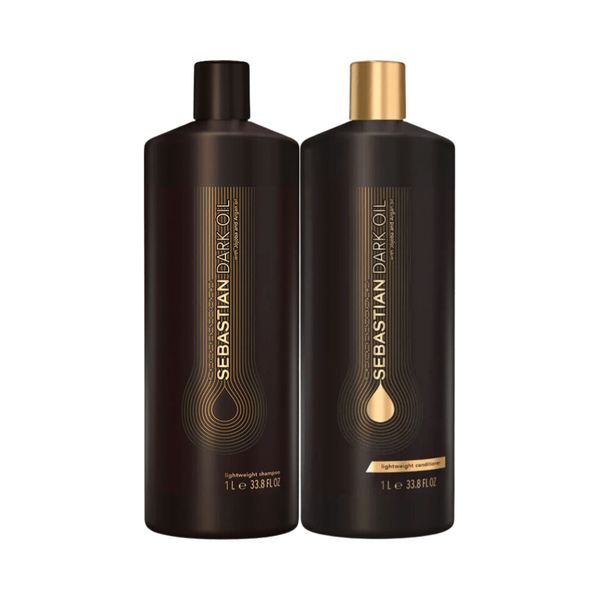 Sebastian Dark Oil Shampoo 1000ml e Condicionador 1000ml Sebastian Dark Oil Shampoo 1000ml e Condicionador 1000ml