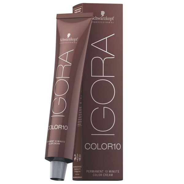 Schwarzkopf Igora Color10 Coloração 10 6/65 Louro Escuro Marrom Dourado 60ml