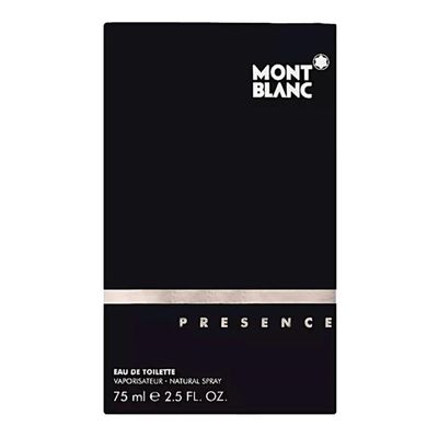 Montblanc Presence Eau De Toilette - Perfume Masculino 75ml