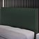 Cabeceira Cama Box Casal Com Tachas 140 cm Vicenza L02 Linho Verde Musgo - Lyam Decor