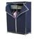 Guarda Roupa Portatil Arara Cabideiro Cabideiro Armario Multifuncional Dobravel Organizador Azul