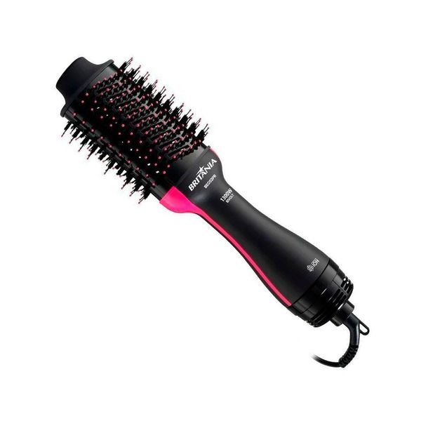 Escova Secadora Britânia Bec02pr 1300w Preta Bivolt Escova Secadora Britânia Bec02pr 1300w Preta Bivolt