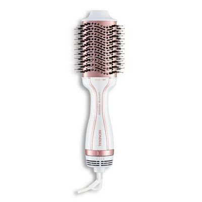 Escova Secadora Mondial Es-50 Branco rose Gold Bivolt