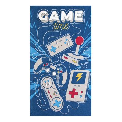 Toalha Banho Infantil Felpudo 70x115cm Dohler Game