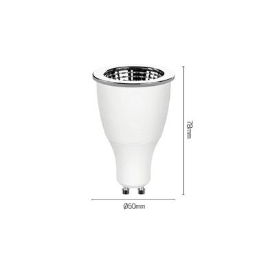 Lâmpada Led Stella Dicroica Mr16 Evo Dimerizável 7w Gu10 Alto Irc 90 Bivolt 2700k - Luz Amarela