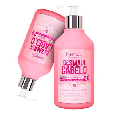 Kit 02 Máscara Desmaia Cabelo 2.0 Forever Liss 300g