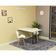 Conjunto Mesa Dobrável Branca e 2 Cadeiras Slim Branca