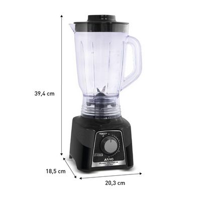 Liquidificador Arno Powermix 700W LQ33 Preto 220V