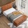 Cabeceira Cama Box Queen 160 cm Roma W01 Couríssimo Camel - Lyam