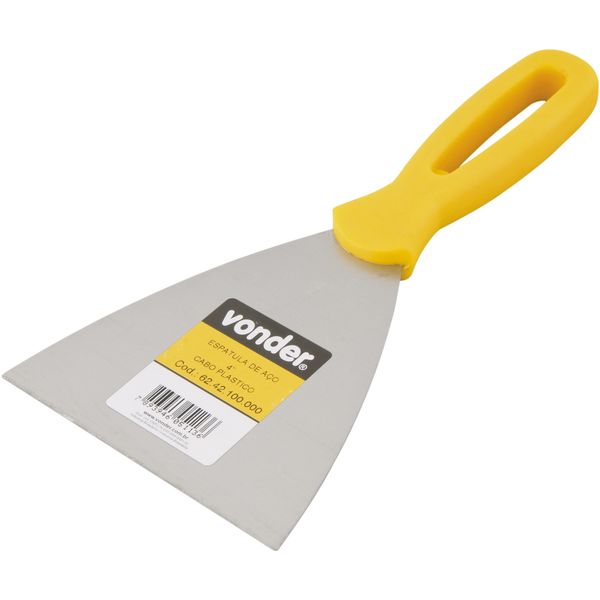 Espátula Betumadeira Aço Carbono 2.1/2  6,5cm Cabo Plástico