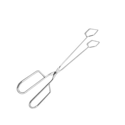 Pegador Alimentos Pinça Churrasco Carne Culinaria Inox 30cm