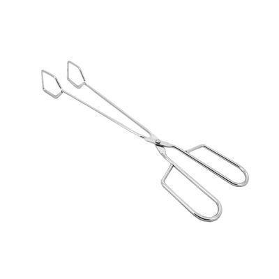 Pegador Alimentos Pinça Churrasco Carne Culinaria Inox 30cm