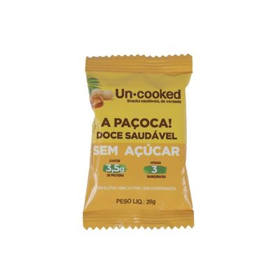 A Paçoca! Sem Glúten Vegano Uncooked 20g