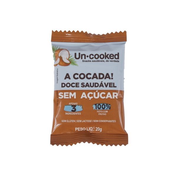 A Cocada! Sem Glúten Vegano Uncooked 20g
