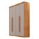 Guarda Roupa Solteiro Heros 4 Portas E 2 Gavetas Moderna Naturalle Off White