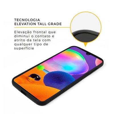 Capa Dual Shock X Preta Para Samsung Galaxy A31 - Gshield
