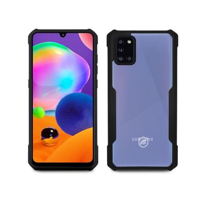 Capa Dual Shock X Preta Para Samsung Galaxy A31 - Gshield
