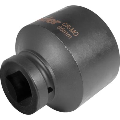 Soquete Sextavado de Impacto enc 1" 65mm Aço Cromo Vonder