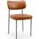Cadeira Decorativa Sala De Jantar Melina Base Arena L02 Couríssimo Camel - Lyam Decor